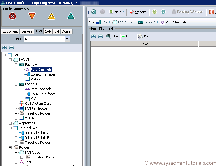 Cisco Ucs Fabric Interconnect Port Channel Setup