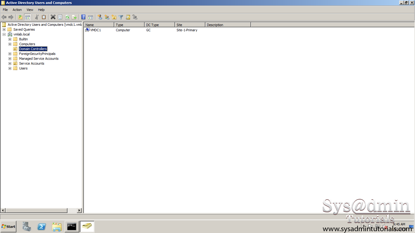 Remove Non Existent Windows Domain Controller
