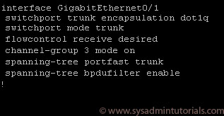 Network Teaming with Cisco Etherchannel